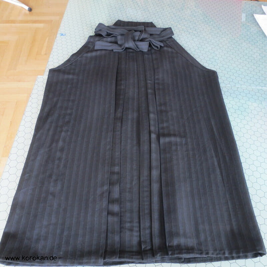 schwarz blaue Streifen Hakama - Andon - Rock - Typ - NEU