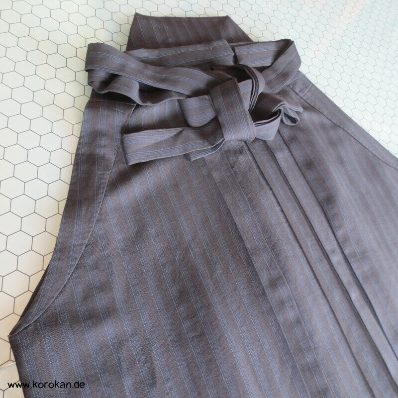 schwarz blaue Streifen Hakama - Andon - Rock - Typ - NEU