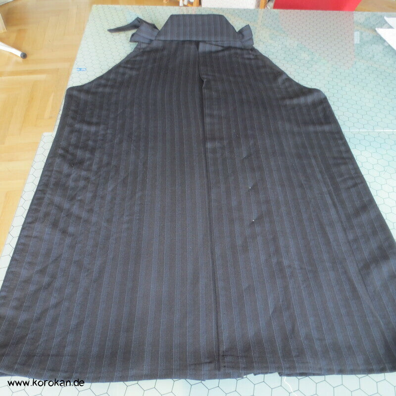 schwarz blaue Streifen Hakama - Andon - Rock - Typ - NEU
