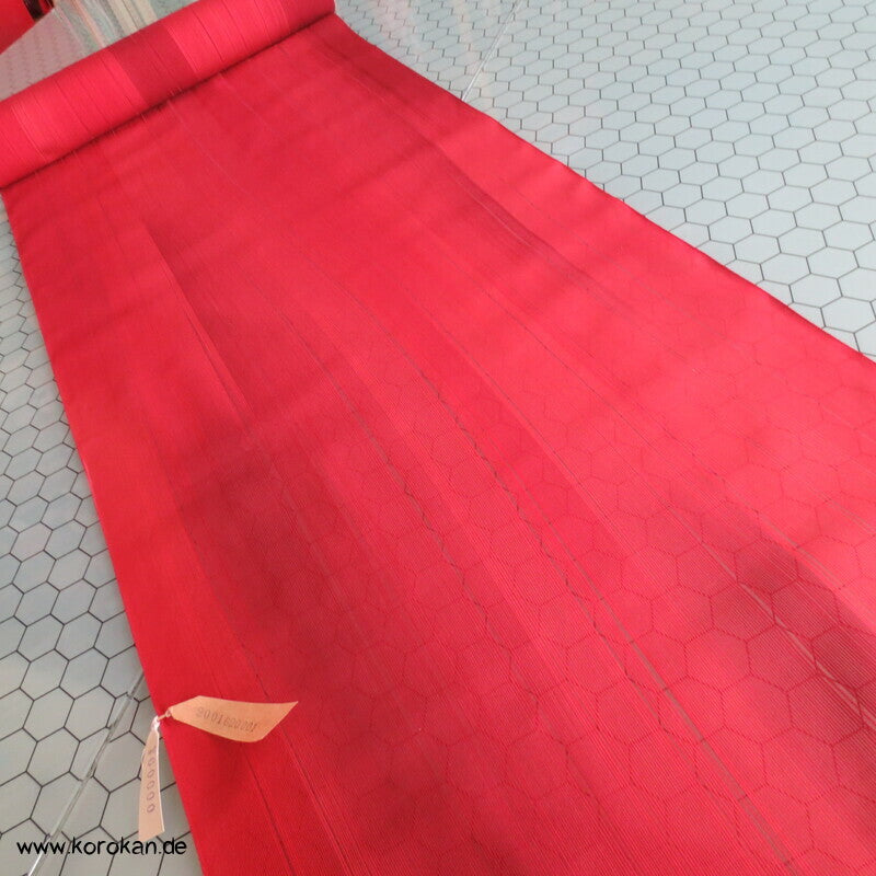 unregelmäßige Durchbruchstreifen Regenmantel Kimono Seide