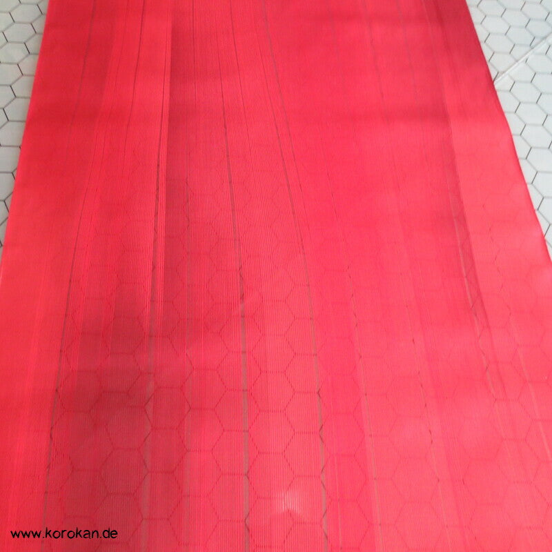 unregelmäßige Durchbruchstreifen Regenmantel Kimono Seide