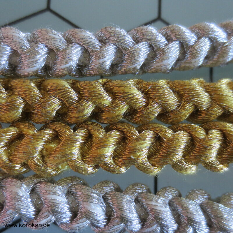 gold silber Kordel Obijime