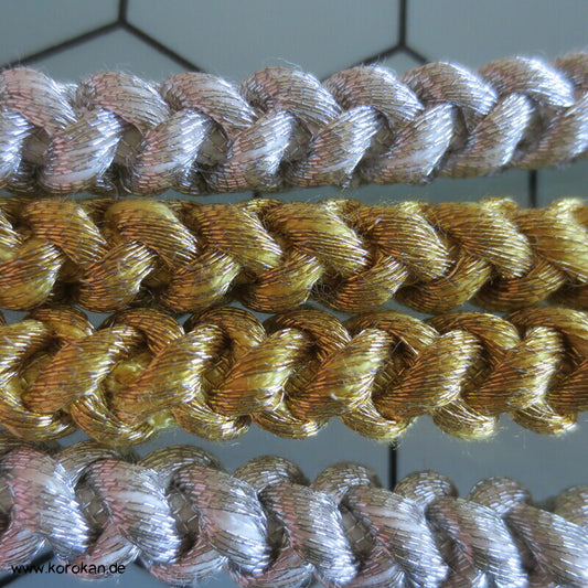 gold silber Kordel Obijime