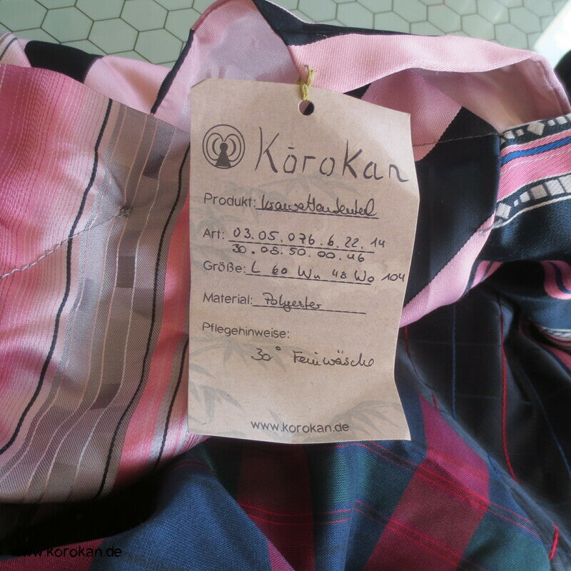 Upcycling Krawatten Rucksack Durchzugband Taschen- Synthetik