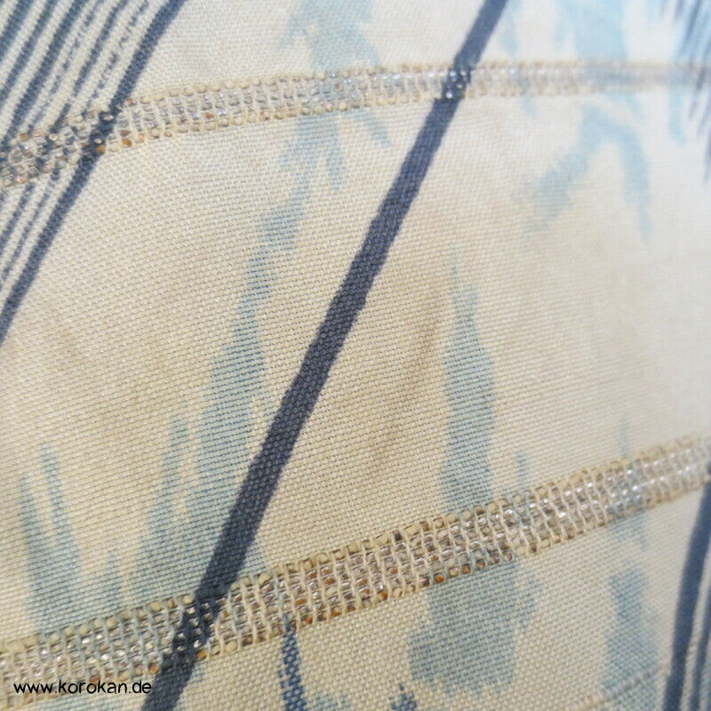 Bluebell Ballonblumen Meisen Hitoe Kimono, nur Material
