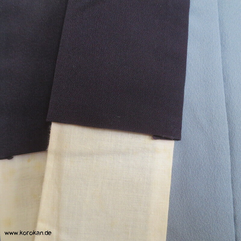 Synthetik Männer Juban Kimono, Fächer