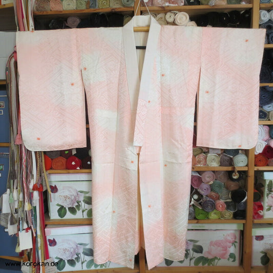 Shibori Elemente Seide Juban Unterkimono