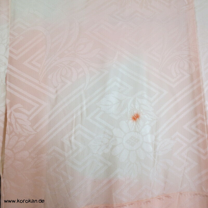 Shibori Elemente Seide Juban Unterkimono