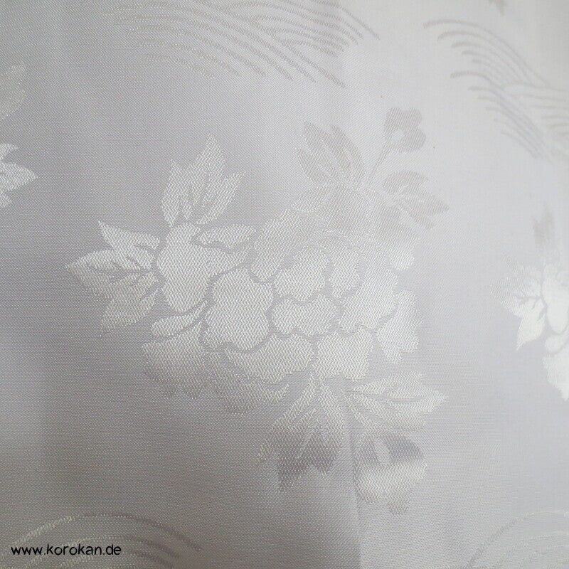 weißer Damast Juban Unter - Kimono