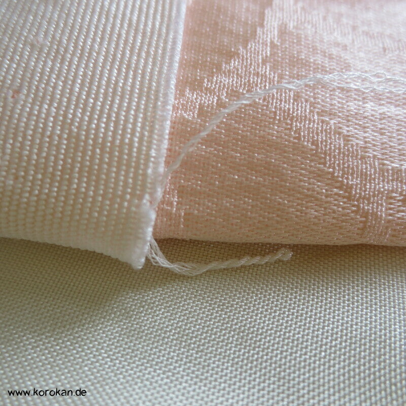 Shibori Elemente Seide Juban Unterkimono