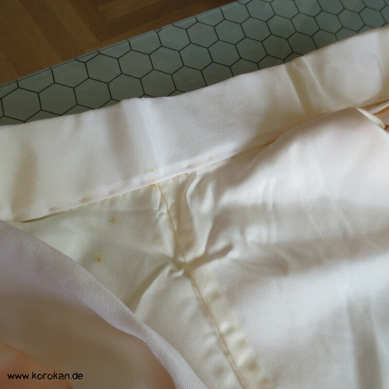 Shibori Elemente Seide Juban Unterkimono