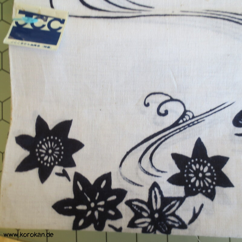 Flusslandschaft Yukata Kimono Baumwoll Stoff
