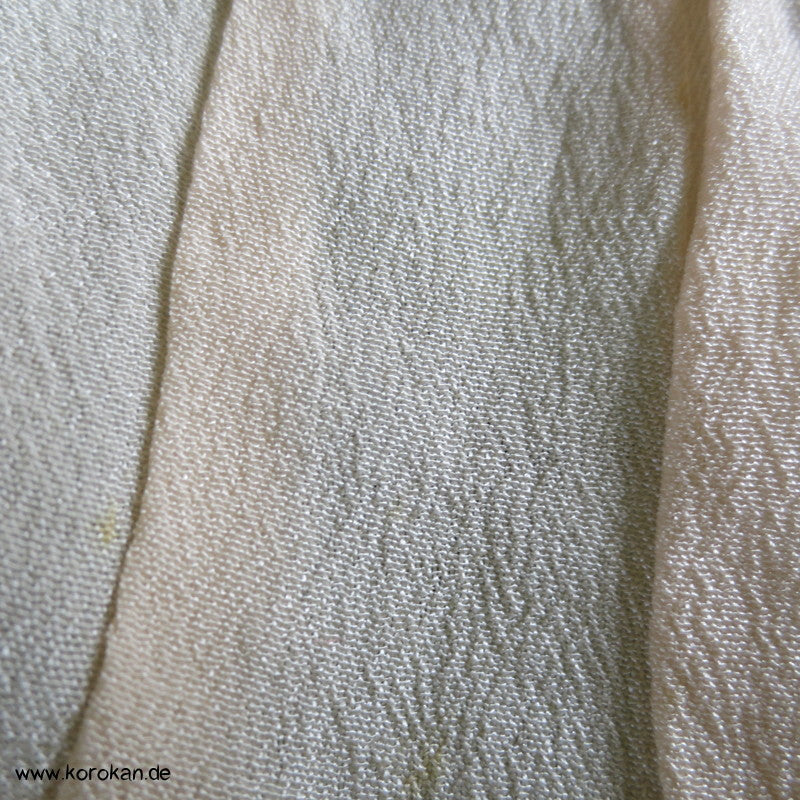 Shibori hautfarben, eng geknüpfter Obiage