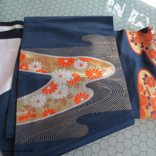 Flusswelle Chuya Fukuro / von der Musterung Nagoya Obi