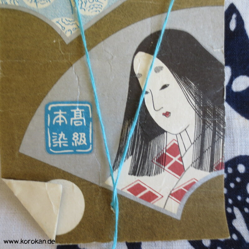 Flusslandschaft Yukata Kimono Baumwoll Stoff