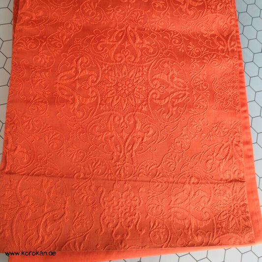 Matelassé gewebte Ornamente feiner leichter langer Fukuro Obi
