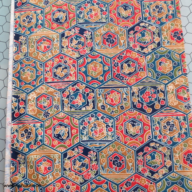 Kikko bunt Kimono Wolle
