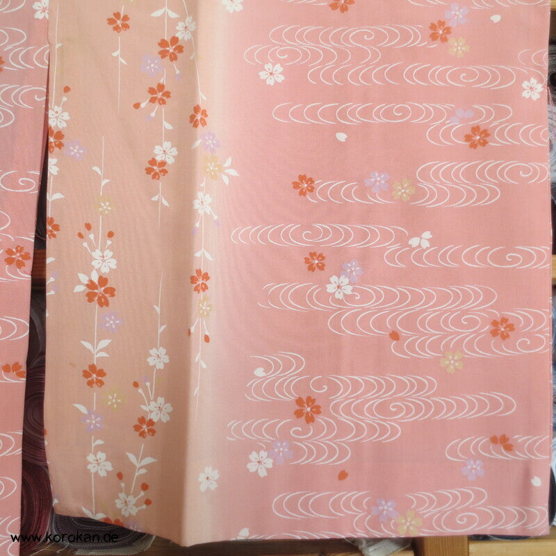 Sakura Crepe Seide, Juban Unterkimono