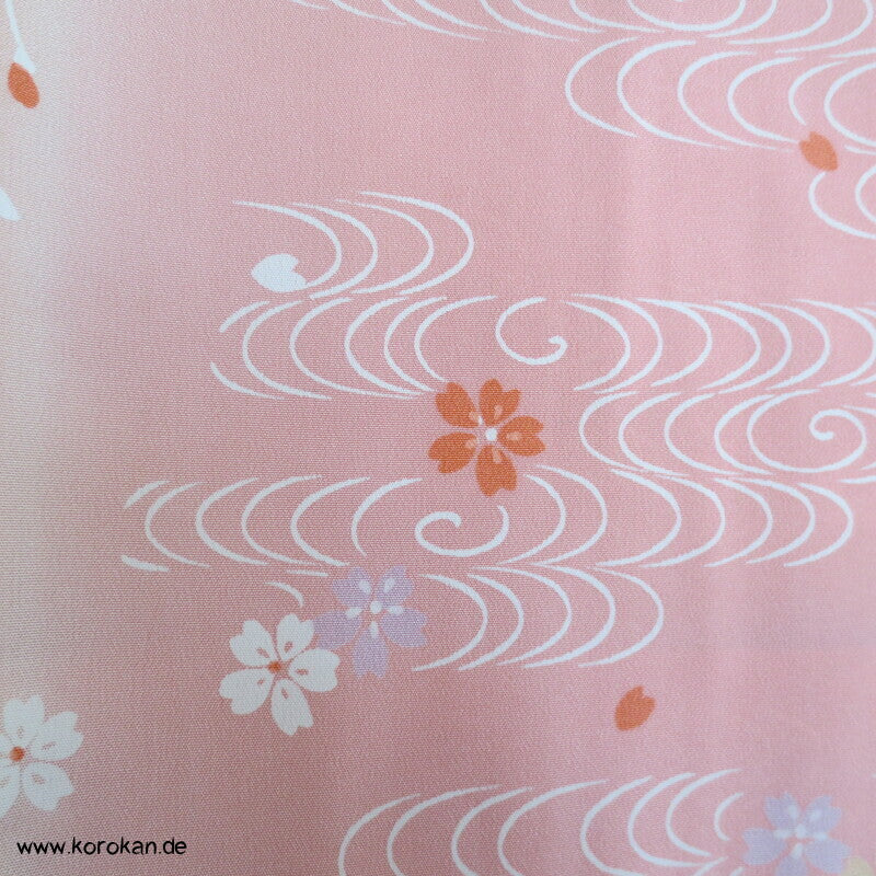 Sakura Crepe Seide, Juban Unterkimono