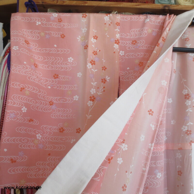 Sakura Crepe Seide, Juban Unterkimono