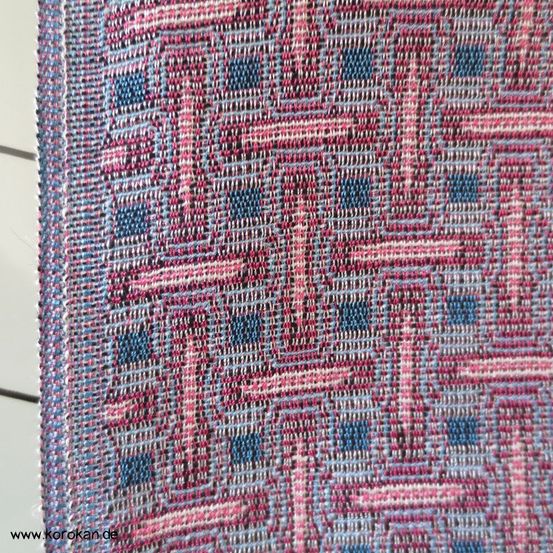 Stäbchenkaro Kimono Jacquard