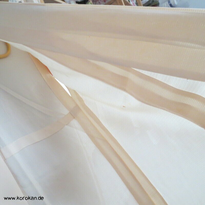 Koi Karpfen Rho Seide Hitoe, ungefütterter Furisode Kimono