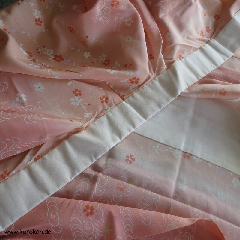 Sakura Crepe Seide, Juban Unterkimono