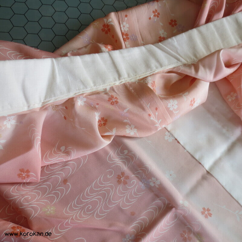 Sakura Crepe Seide, Juban Unterkimono