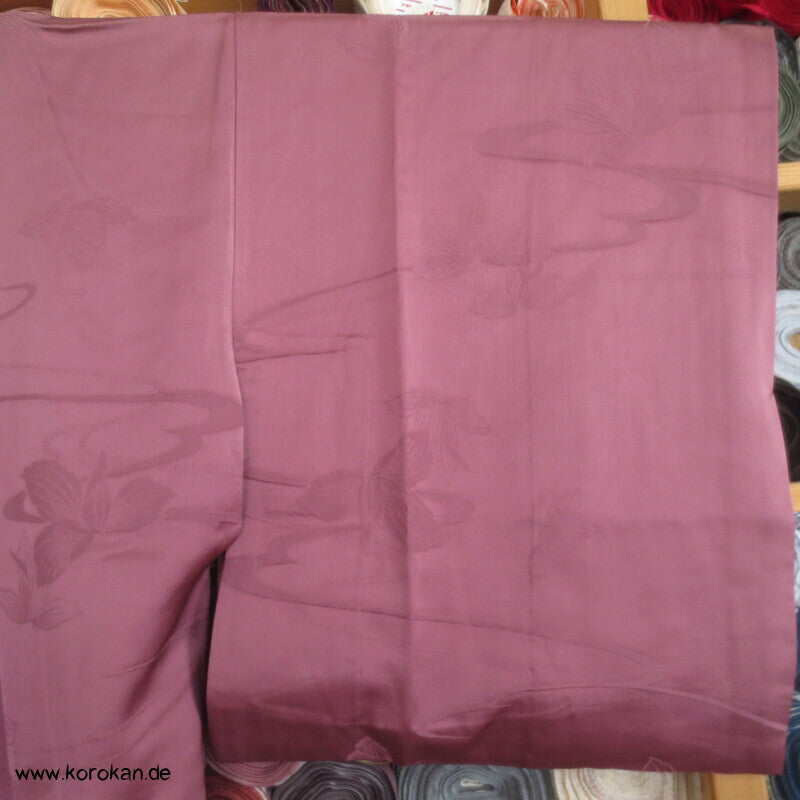 Seidendamast Juban Unterkimono, mit Rückenjustierung