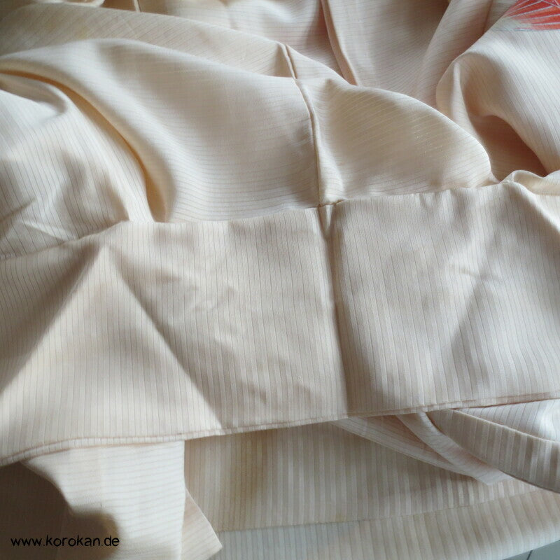 Koi Karpfen Rho Seide Hitoe, ungefütterter Furisode Kimono