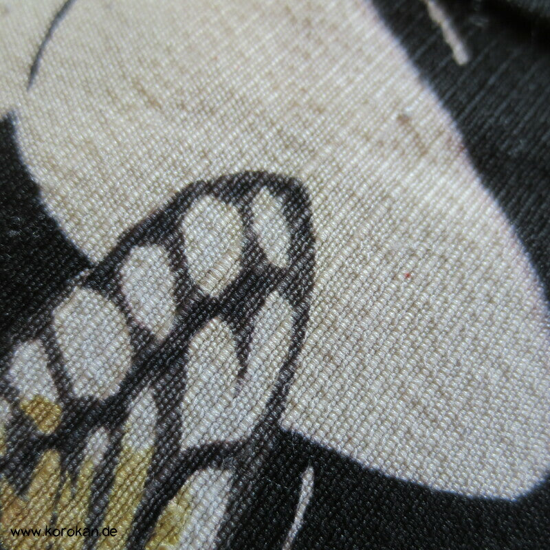 Japan Schmetterlinge Tsumugi Seiden Kimono