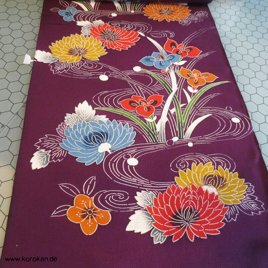Kimono Seidenstoffrolle, Bingata, Geschenkbox
