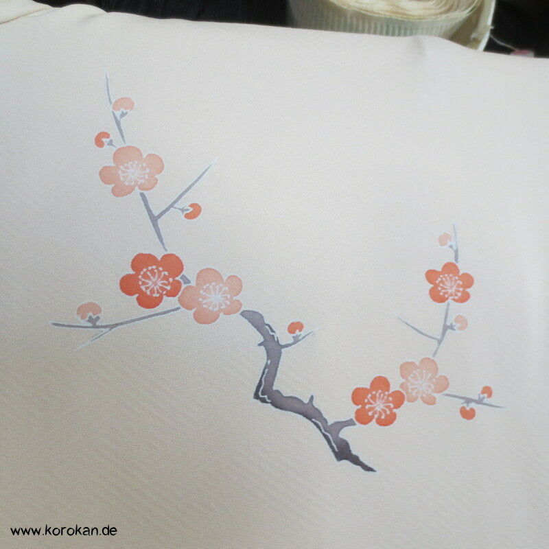 Päonien und Mandarinenten Homongi Kimono