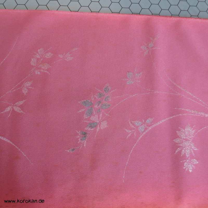 Lurex Blätter, Zweige Kimono Jacquard