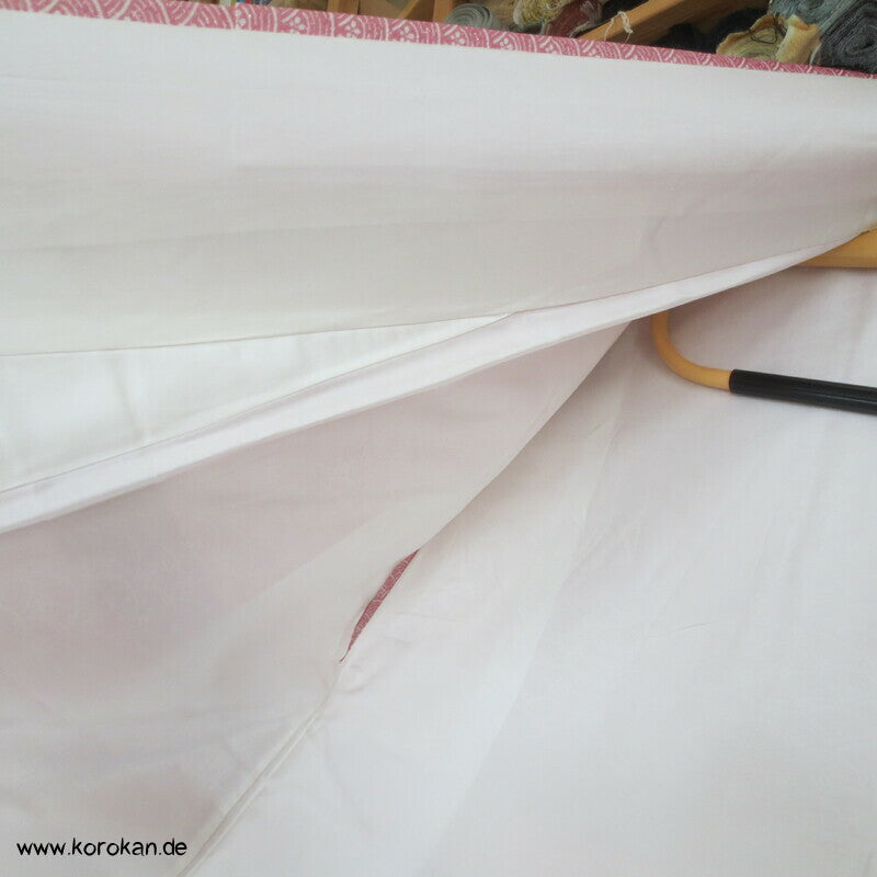 Yamato Homongi Kimono, Seidendamast Segaiha Wellen im Bokashi Farbverlauf