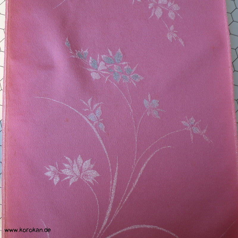 Lurex Blätter, Zweige Kimono Jacquard