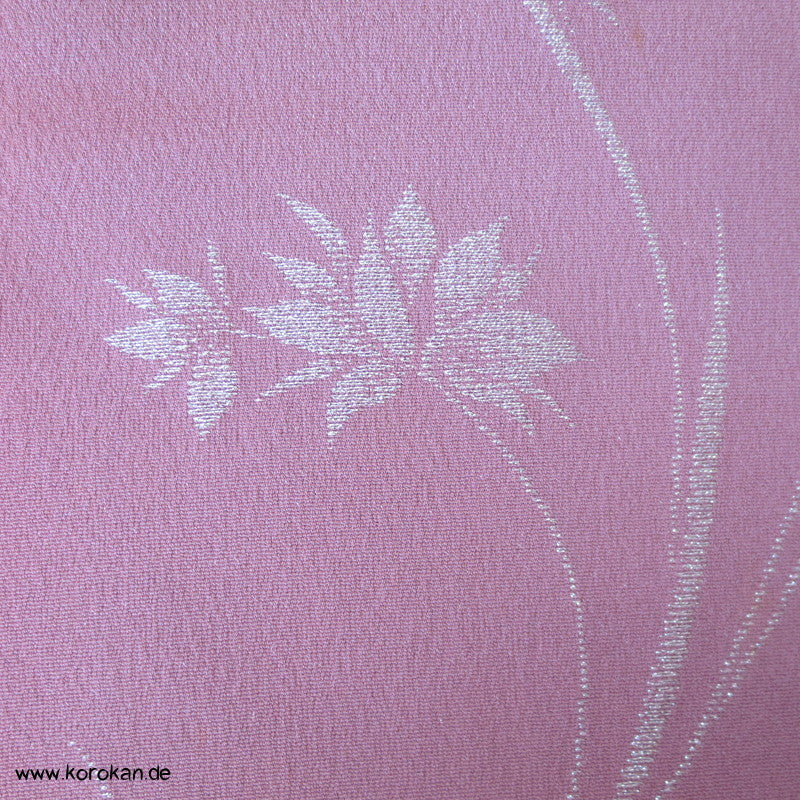 Lurex Blätter, Zweige Kimono Jacquard