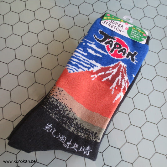 bunte Japan Socken Fuji oder Sakura