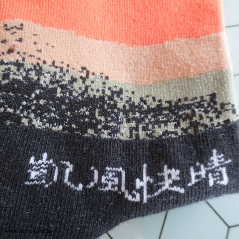 bunte Japan Socken Fuji oder Sakura