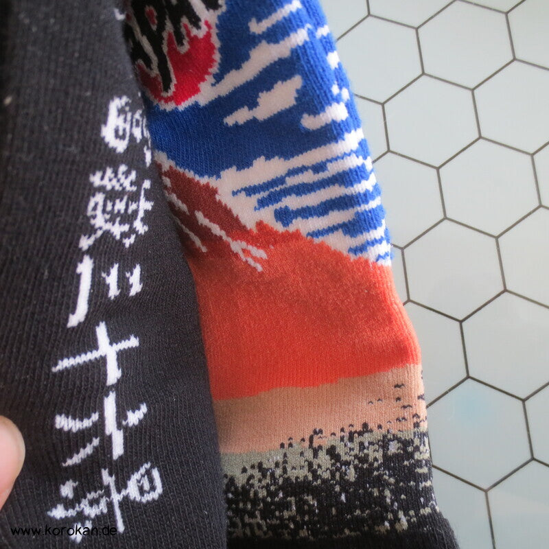 bunte Japan Socken Fuji oder Sakura