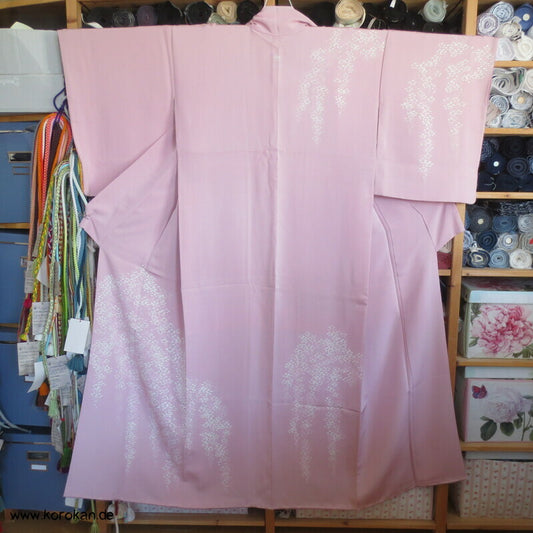 altrosa abstrakte Hängezweige Homongi Kimono