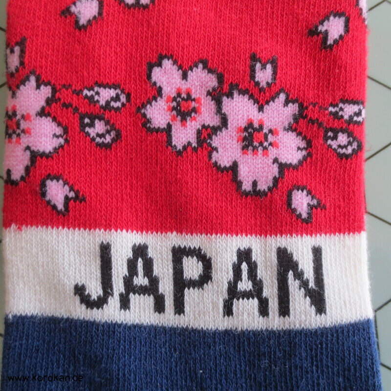 bunte Japan Socken Fuji oder Sakura