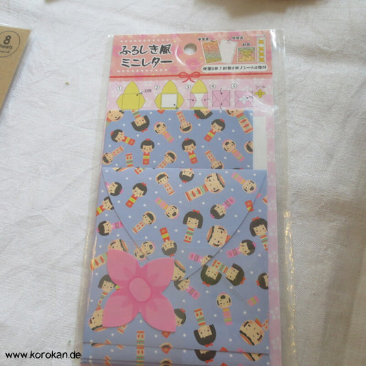 Geschenkumschläge Kokeshi oder Erdbeere