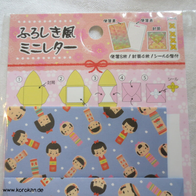 Geschenkumschläge Kokeshi oder Erdbeere