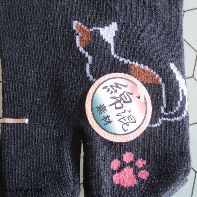 japanische Baumwoll Zehentrenner Tabi Socken
