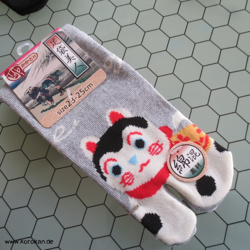 japanische Baumwoll Zehentrenner Tabi Socken