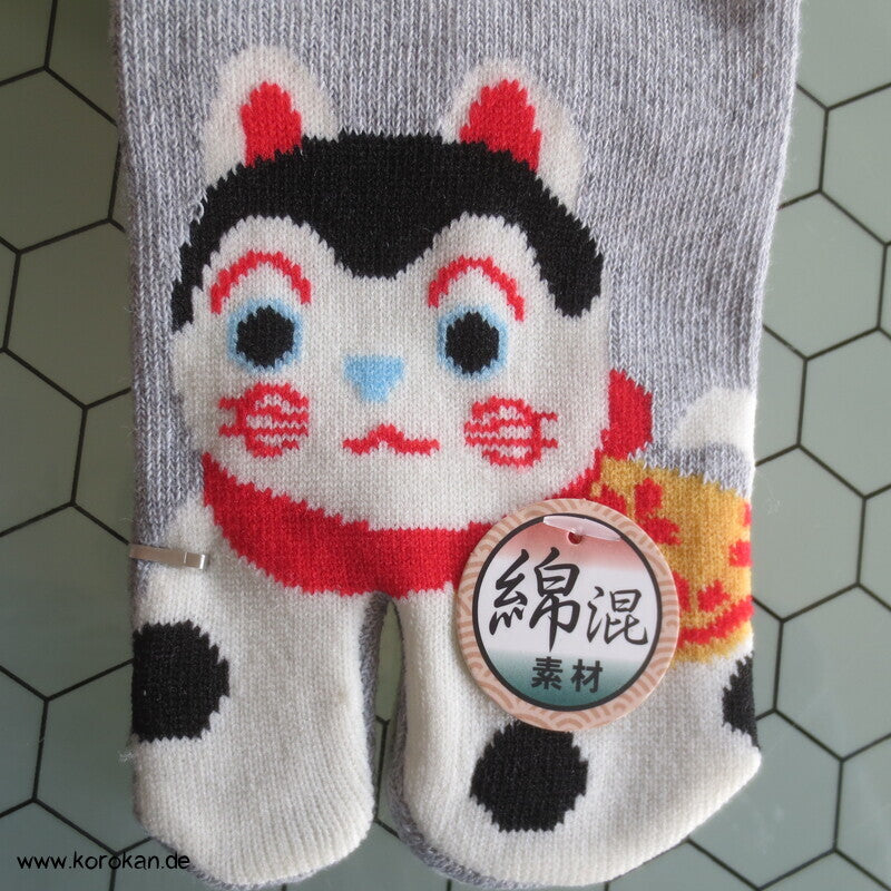 japanische Baumwoll Zehentrenner Tabi Socken