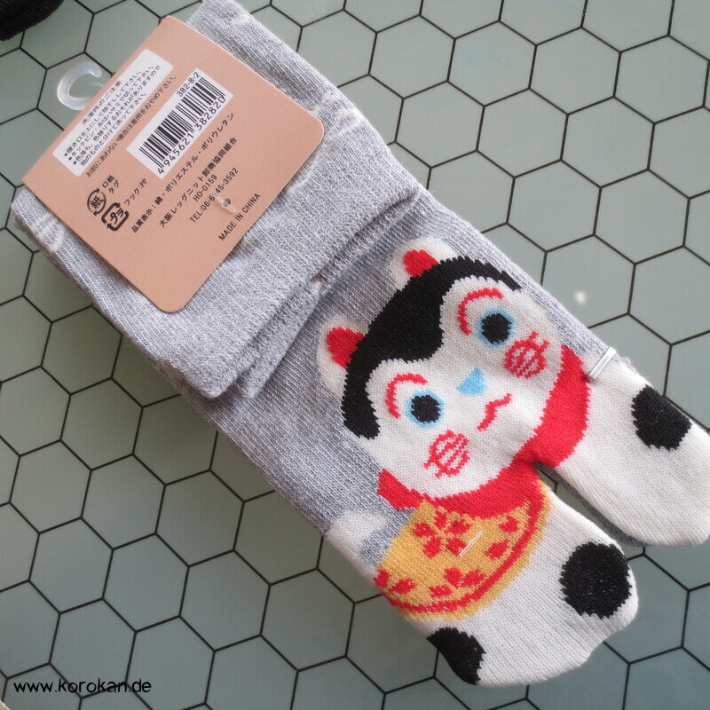 japanische Baumwoll Zehentrenner Tabi Socken