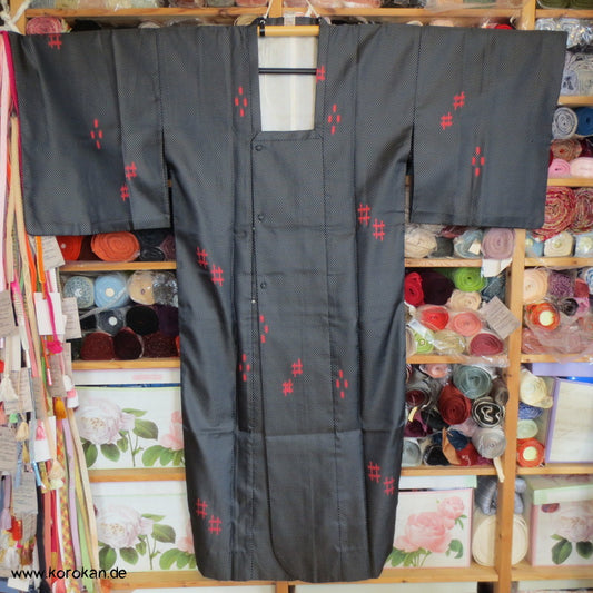 Igeta Kreuz Muster Michiyuki Regenmantel