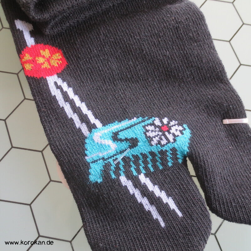 japanische Baumwoll Zehentrenner Tabi Socken